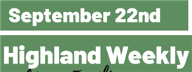  Highland Weekly - September 22nd